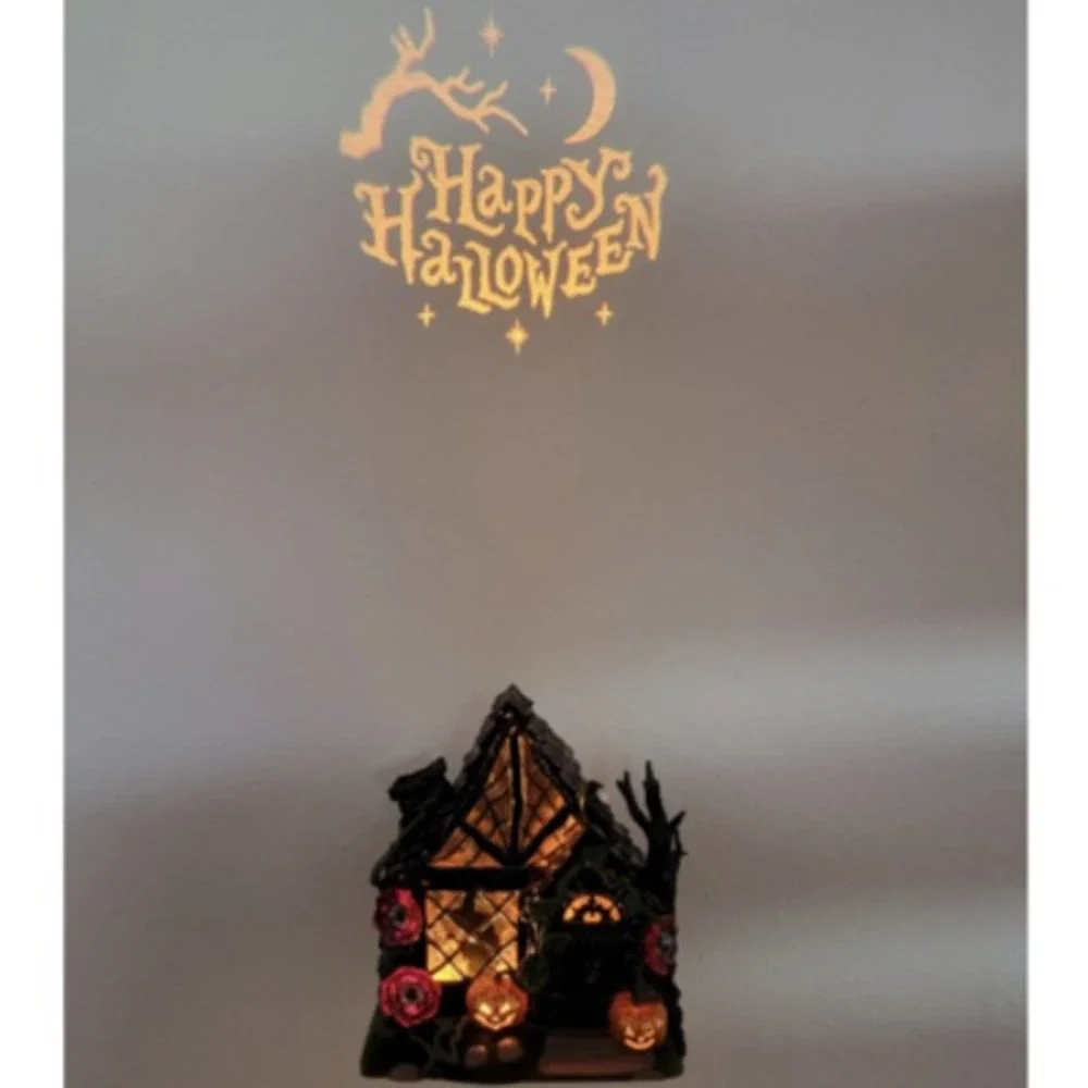 Bath & Bodywork's Halloween 2022‎ With Cottage Night Light Projector Wallflower